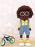 Boneco Mike - Boneco com Cabelo Black