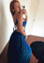 Vestido Plissado Longo Azul - Giu Store