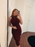 Vestido Midi Grande Gostosa Vinho
