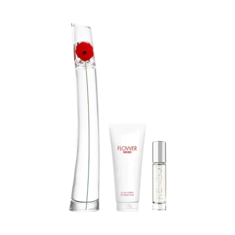 SET FLOWER EDP 50 ML + BODY MILK 75 ML + TRAVEL SPRAY 10 ML. - comprar online