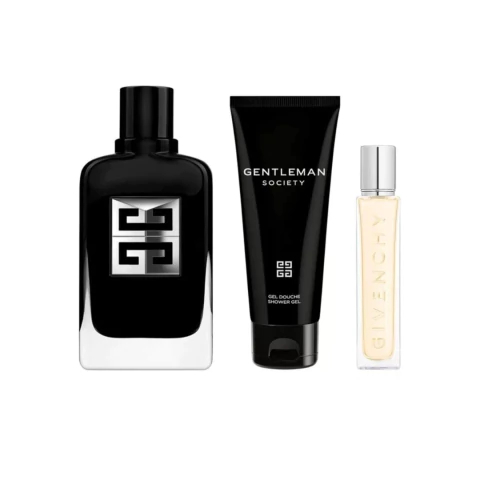 SET GENTLEMAN SOCIETY EDP 100 ML + TRAVEL SPRAY 12.5 ML + SHOWER GEL 75 ML. - comprar online