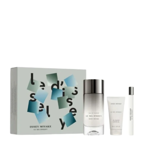 ISSEY MIYAKE - SET LE SEL DISSEY EDP 100 ML + SHOWER GEL 50 ML + EDP 10 ML