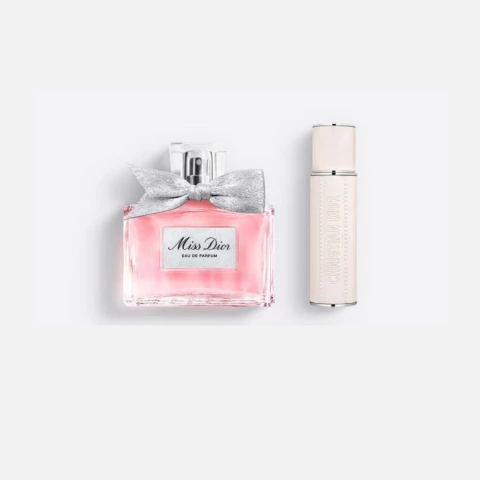 SET MISS DIOR EDP 100 ML + TRAVEL SPRAY REFILLABLE 10 ML. - comprar online
