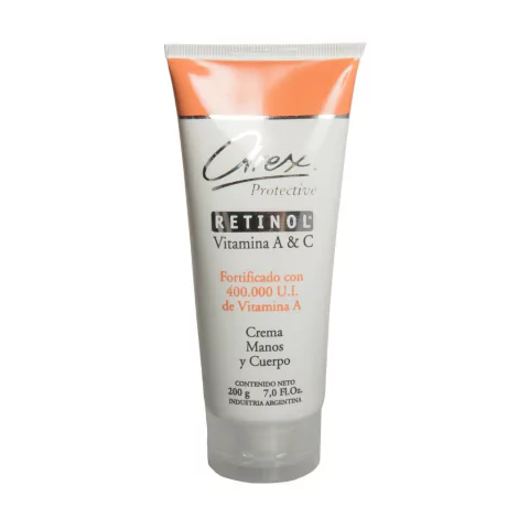 CREMA PARA MANOS Y CUERPO RETINOL
