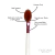 BROCHA OVAL ROSA - comprar online
