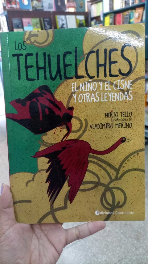 TEHUELCHES LOS NIÑO Y EL CISNE - TELLO NERIO
