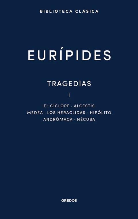 TRAGEDIAS I - EURIPIDES