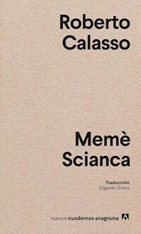 MEME SCIANCA - ROBERTO CALASSO