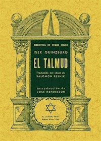 EL TALMUD - ISER GUINZBURG