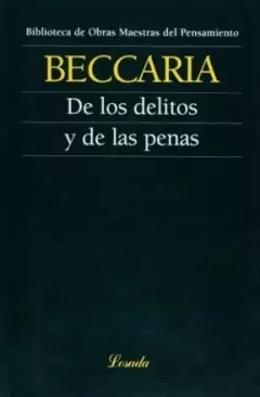 DE LOS DELITOS Y LAS PENAS - BECCARIA