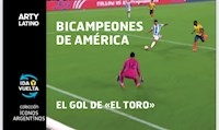 BICAMPEONES DE AMERICA EL GOL DEL TORO - LAUTARO MARTINEZ