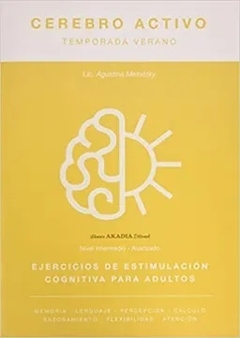 CEREBRO ACTIVO TEMPORADA VERANO EJERCICIOS ESTIMULACION ADULTOS - MELNITZKY AGUSTINA