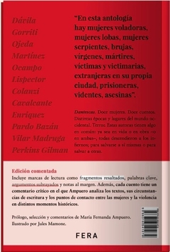 DANTESCAS CUENTOS DE MUJERES QUE DESCENDIERON A LOS INFIERNOS - MARIA FERNANDA AMPUERO EDICION - comprar online