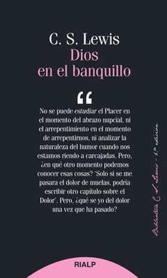 DIOS EN EL BANQUILLO - CLIVE STAPLES LEWIS