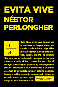 EVITA VIVE - PERLONGHER NESTOR