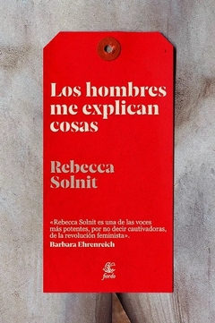 HOMBRES ME EXPLICAN COSAS - SOLNIT REBECCA