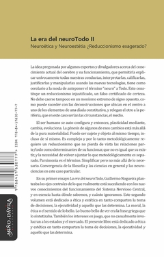 LA ERA DEL NEUROTODO 2 - GUILLERMO J NOGUEIRA en internet