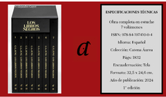 LOS LIBROS NEGROS 1913 -1932 CUADERNOS DE TRANSFORMACION (7 TOMOS) - CARL GUSTAV JUNG - El Espejo Libros