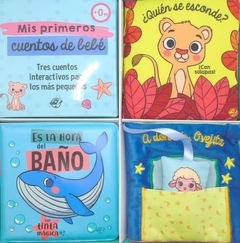 MIS PRIMEROS CUENTOS DE BEBE COMBO X3 LIBROS - EDITORIAL EL PIRATA