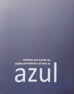 MIENTRAS ESO SUCEDE LAS NUBES SON BLANCAS Y EL CIELO ES AZUL ANTOLOGIA - FLORENCIA ALIAGA DIANA GUILLEN VICTORIA MARTIN JULIA MATTONI CAROLINA RUIVAL