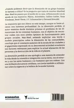 LA DIMENSION PERDIDA - MANFRED MAX NEEF - comprar online
