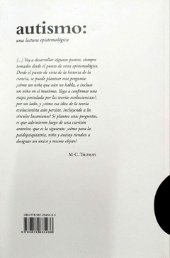 AUTISMO UNA LECTURA EPISTEMOLOGICA SEMINARIO ROSARIO 2014 - THOMAS MARIE CLAUDE - comprar online