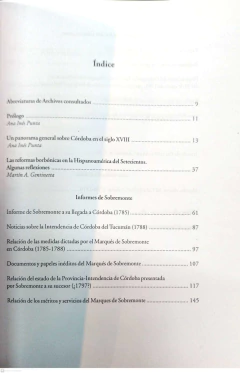 CORDOBA BORBONICA A TRAVES DE SUS DOCUMENTOS - ANA INES PUNTA MARIA RUSTAN en internet
