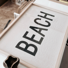 CUADRO BEACH TEXTIL