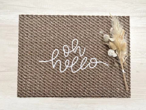 ALFOMBRA OH HELLO TIERRA