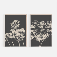 SET BOTANICO BLACK x2