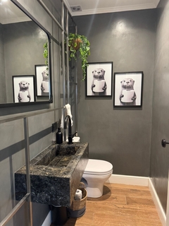 CUADRO NUTRIA BAÑO - tienda online