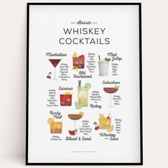 CUADRO WHISKY MARI - comprar online