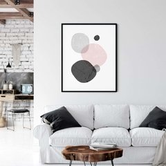 CUADRO ABSTRACTO ROSÉ - comprar online