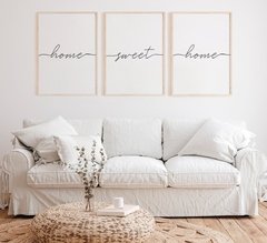 TRIPTICO HOME SWEET HOME