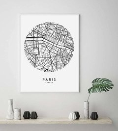 CUADRO MAPA PARIS