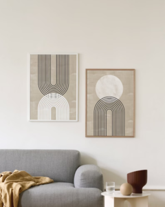 SET ABSTRACT GEOMETRICO BYB x2 - comprar online