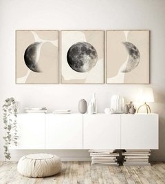 TRÍPTICO 3 FASES LUNARES