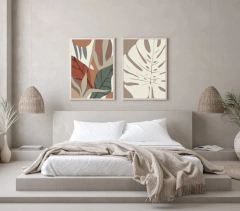 SET MONSTERA ABSTRACT x2 - comprar online