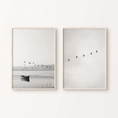 SET BIRD BLANCO Y NEGRO x2 - comprar online