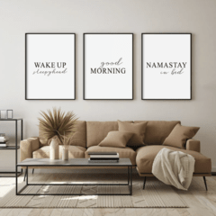 TRIPTICO GOOD MORNING - comprar online