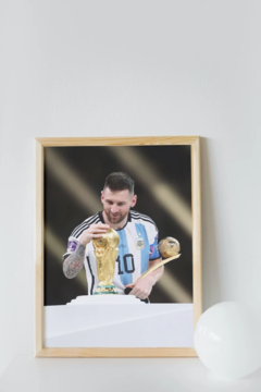CUADRO MESSI Y LA COPA n°2