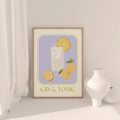 CUADRO GIN TONIC