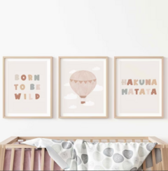 TRIPTICO GLOBO x3 - comprar online