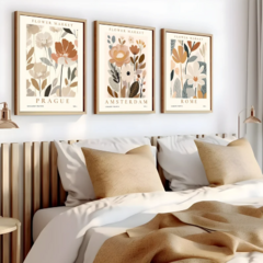 TRIPTICO CITY FLOWER x3