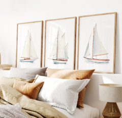 TRÍPTICO VELERO x3 - comprar online