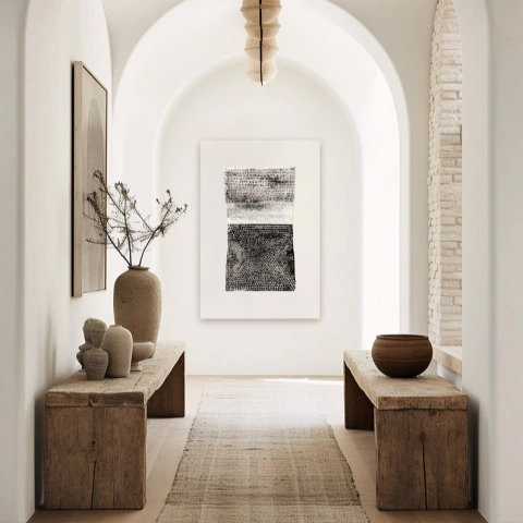 CUADRO MINIMAL JAPANDI BLACK