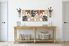TRIPTICO BOHO BOTANIC x3