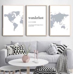 TRIPTICO WANDERLUST
