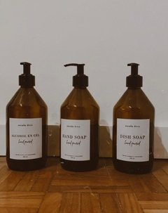 SET Dispenser para Detergente, Jabón de Manos y Alcohol en gel.