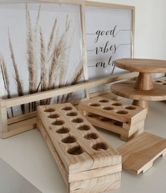 HUEVERAS DE MADERA MACIZA - comprar online